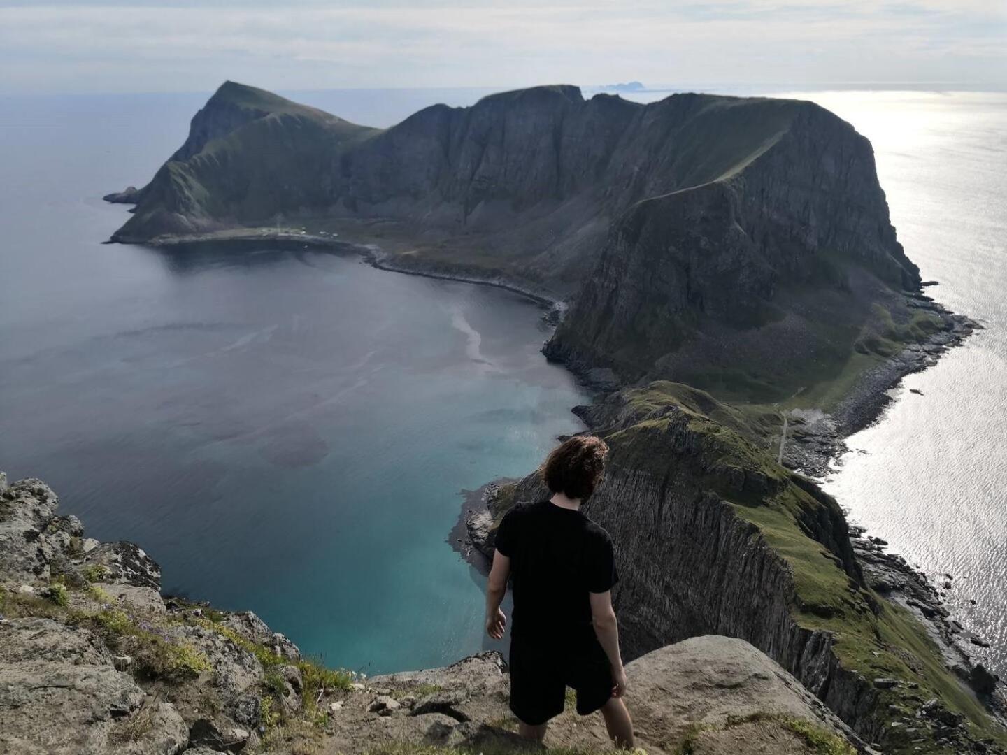 Vila House With Amazing View & Location In Tind Sørvågen Exteriér fotografie
