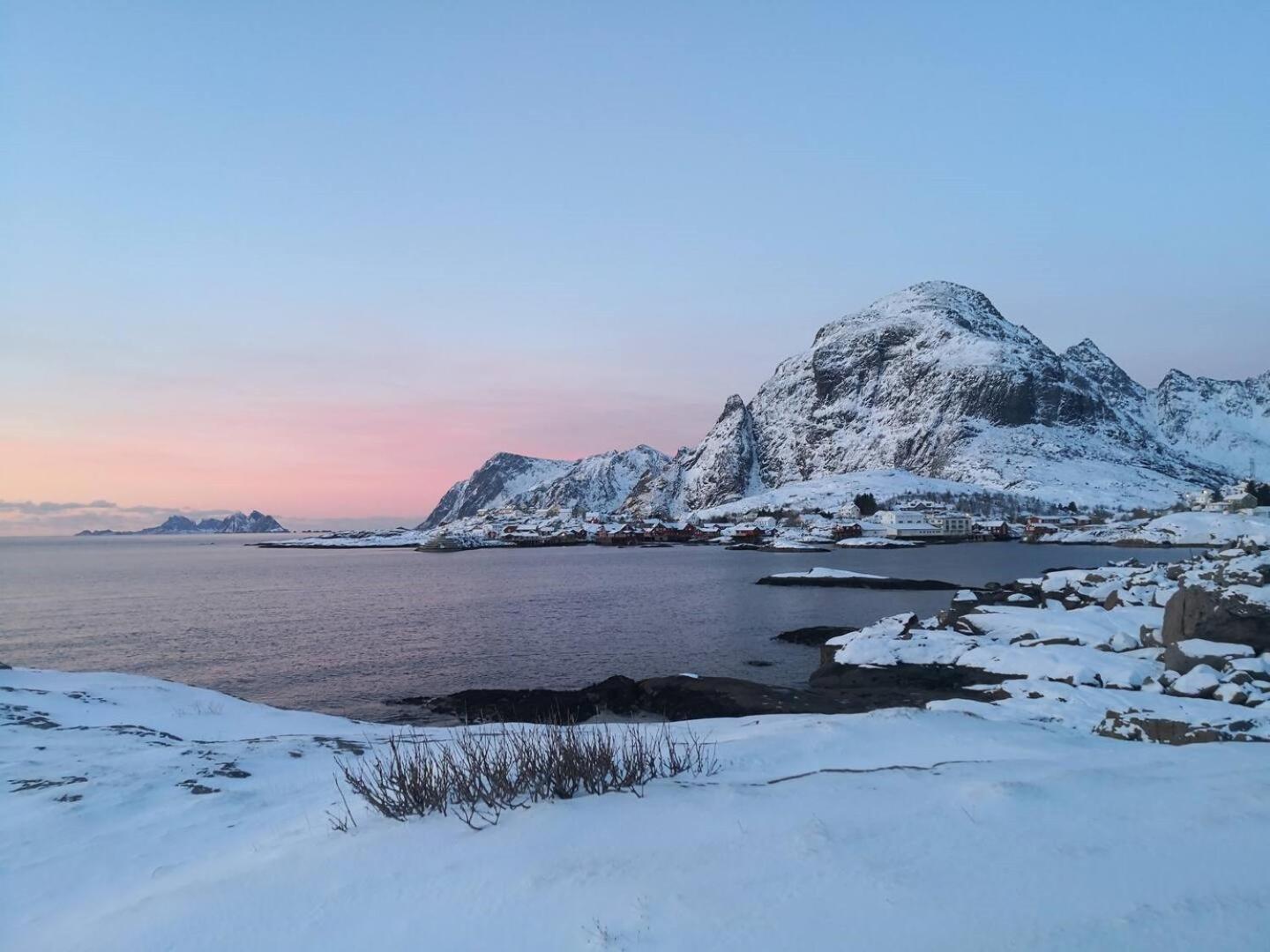 Vila House With Amazing View & Location In Tind Sørvågen Exteriér fotografie