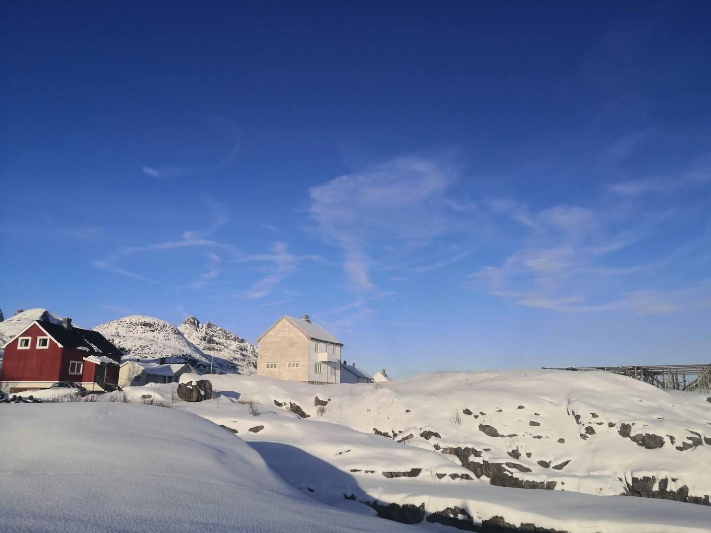 Vila House With Amazing View & Location In Tind Sørvågen Exteriér fotografie